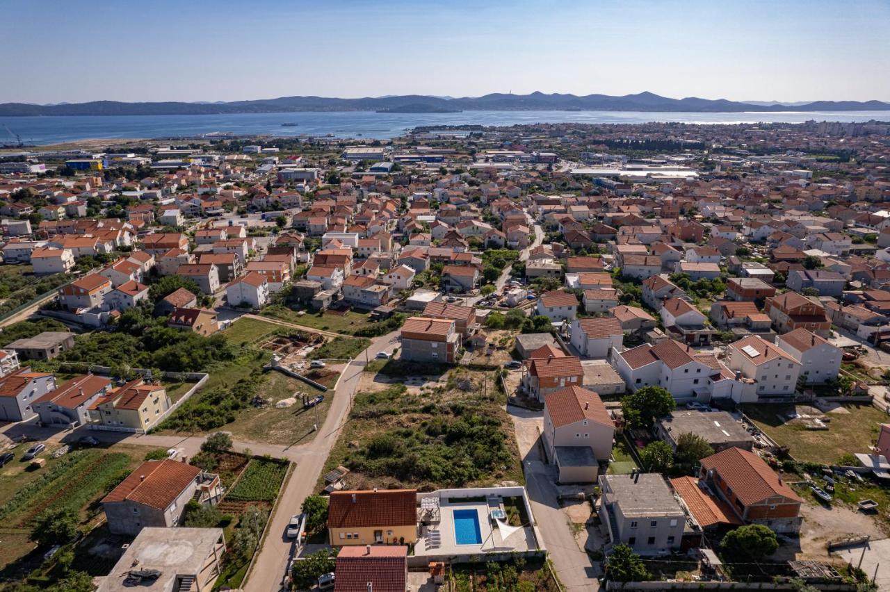 Villa Family And Friends Private Heated Pool With Jacuzzi Zadar Exterior foto
