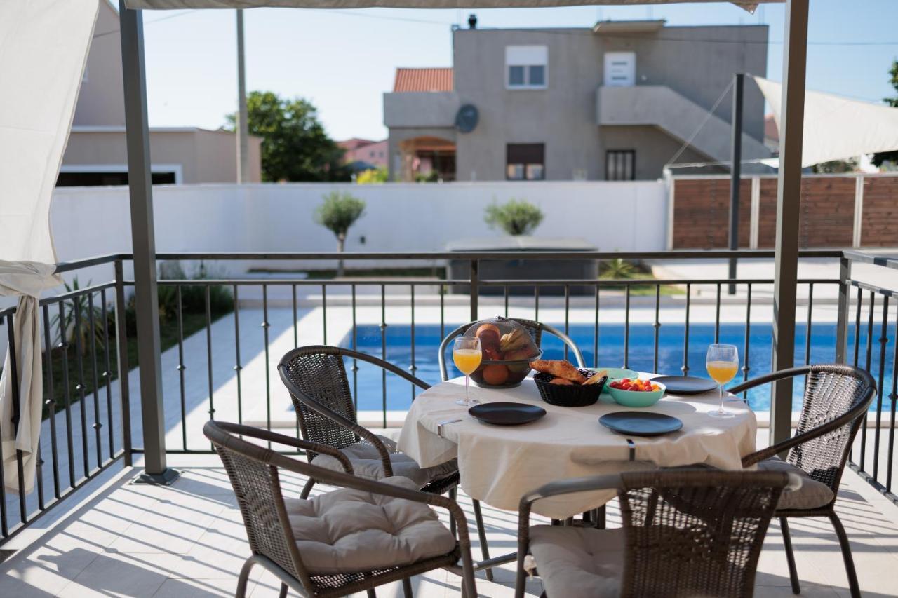 Villa Family And Friends Private Heated Pool With Jacuzzi Zadar Exterior foto